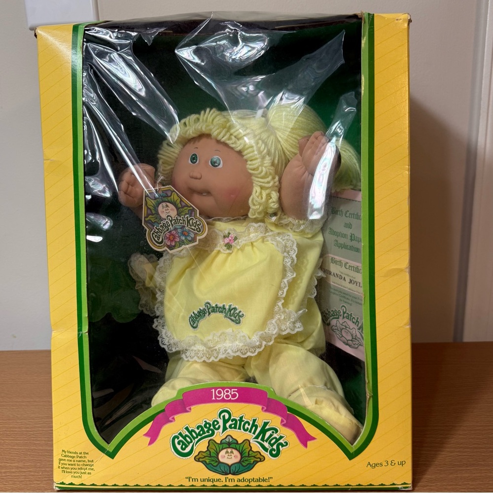 New RARE Vintage 1985 Cabbage Patch Kids Coleco